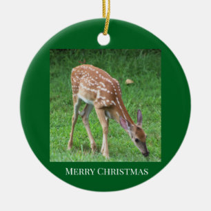 Deer Photo Ornament