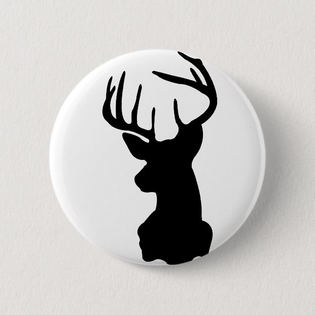 deer pinback button (Front)