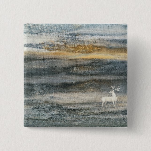 Deer Pinback Button (Front)