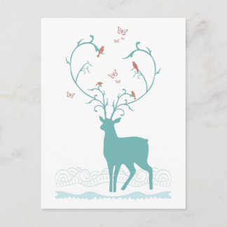 Deer Postcard