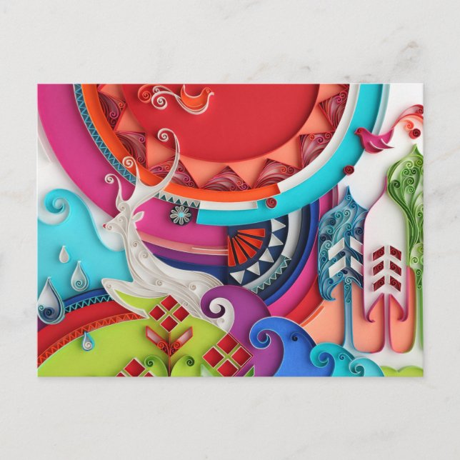 Deer Postcard (Front)