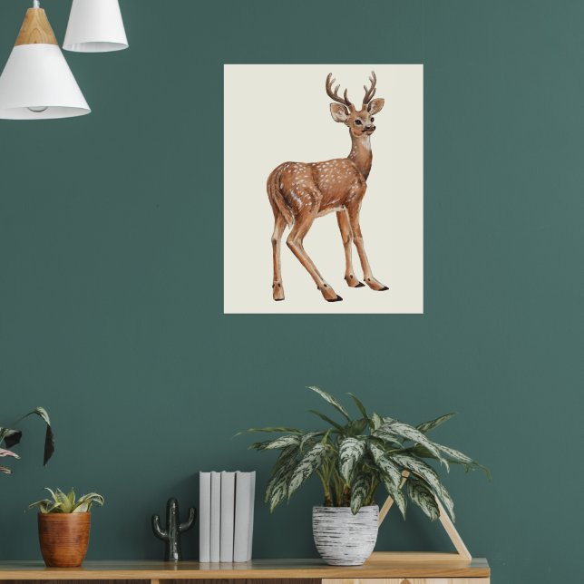 Deer Poster (Living Room 1)