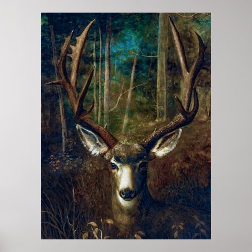 Deer Poster