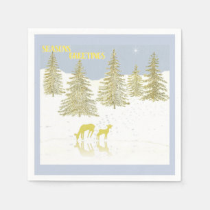 Deer Reflection Napkins