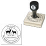 Deer Rustic The Future Mr And Mrs Return Address Rubber Stamp