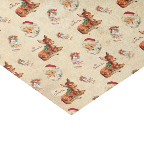 Deer Santa Tissue Paper
