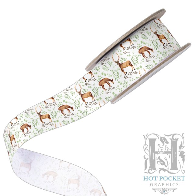 Deer Satin Ribbon (Creator Uploaded)