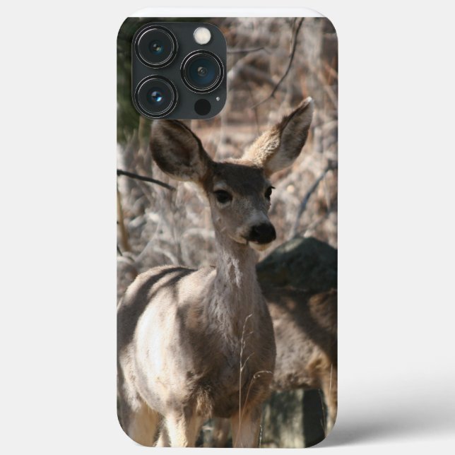 Deer saying hello Case-Mate iPhone case (Back)