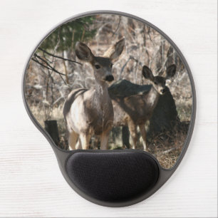 Deer saying hello gel mouse pad