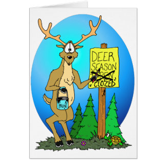 Deer Season Over Cards