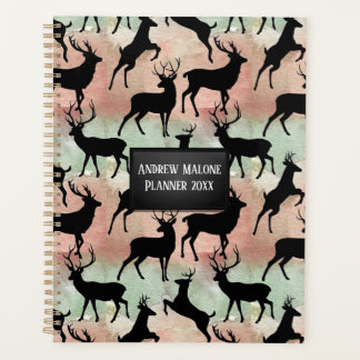 Deer Silhouettes Planner