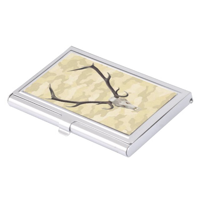 Deer Skull Business Card Holder (Front)