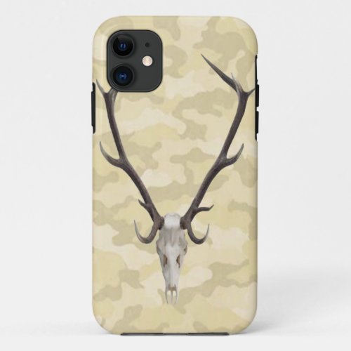 Deer Skull Camouflage iPhone 5 Case