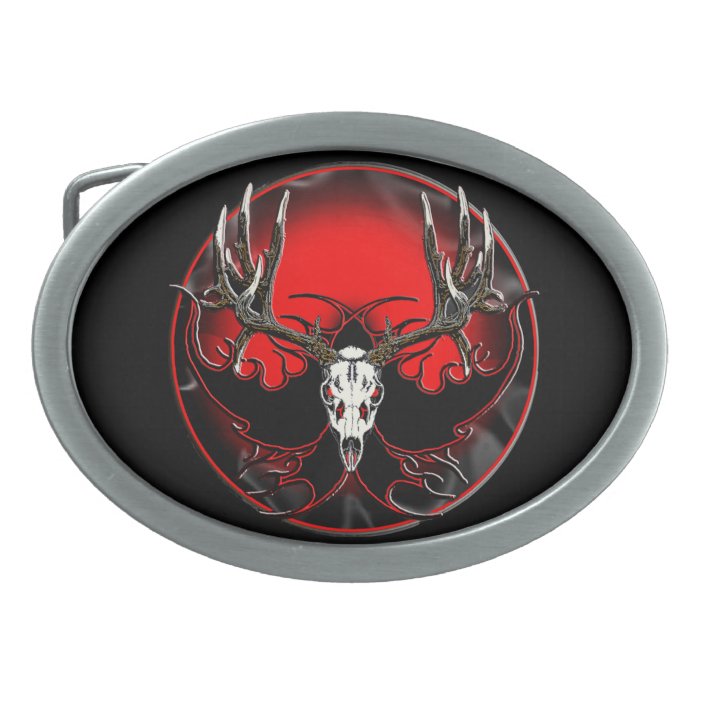 deer belt buckle