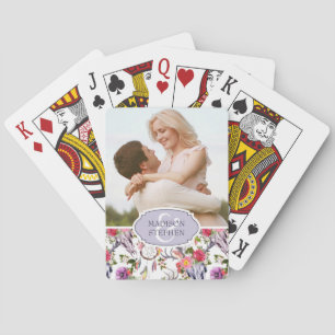Deer Skulls, Flowers & Dream Catchers - Wedding Ph Poker Cards