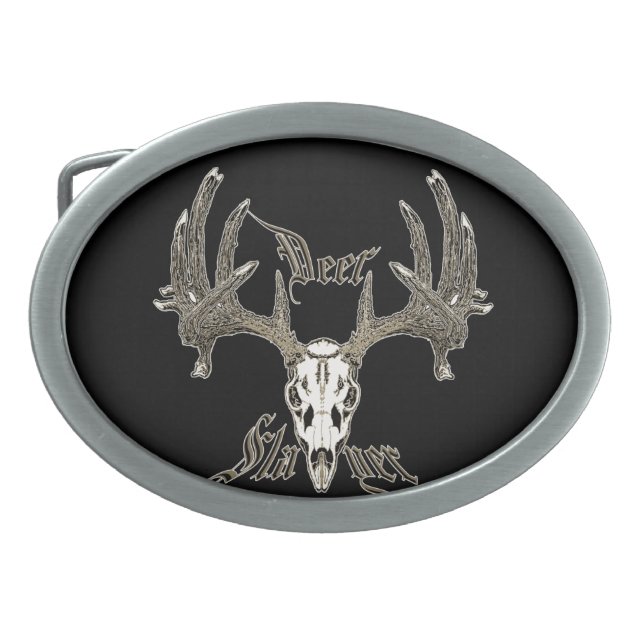 Deer slayer belt buckle (Front)
