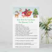 Deer sleigh with presents how well do you know (Standing Front)