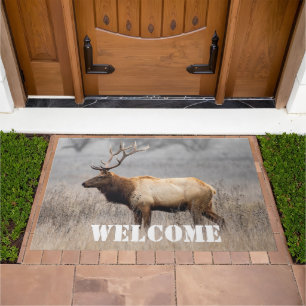 Deer Stag Animals Wildlife Nature Buck Doormat