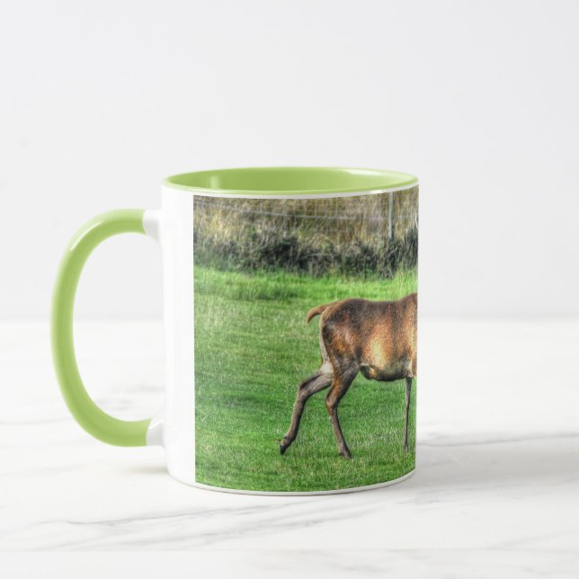 Deer Stag Burley, Hampshire, England Mug (Left)