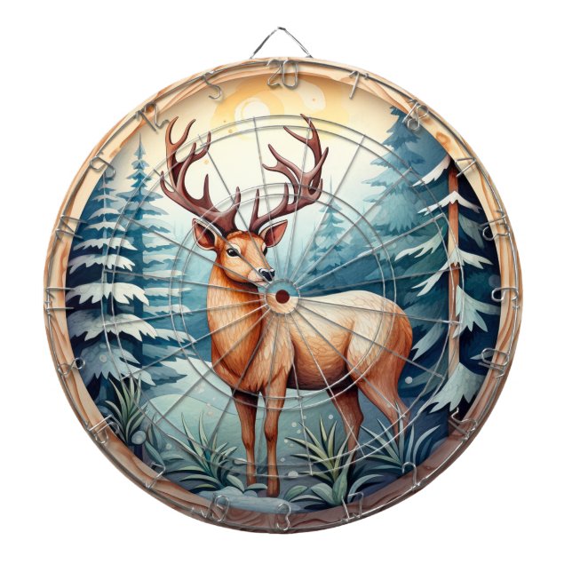 Deer Stag Dartboard (Front)