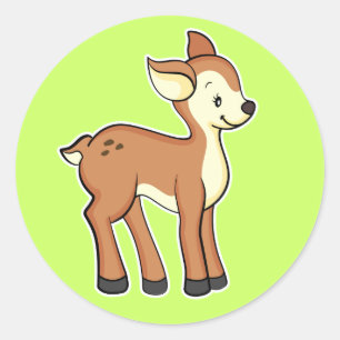 Deer sticker