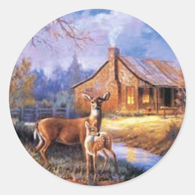 Deer sticker (Front)