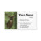 Deer Taxidermy Business Cards ~ Green