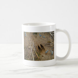 deer track coffee mug