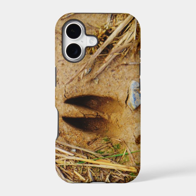 Deer Track Iphone Case (Back)