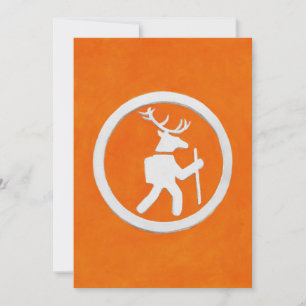 Deer Trail Marker Invitation