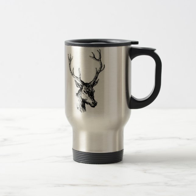 Deer Travel Mug (Right)