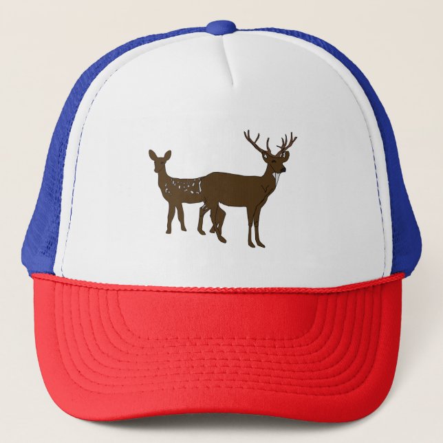 Deer Trucker Hat (Front)