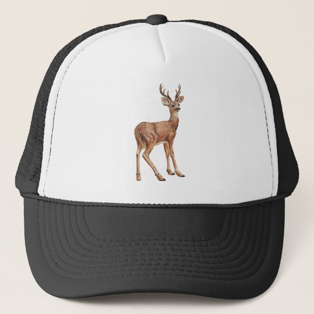 Deer Trucker Hat (Front)