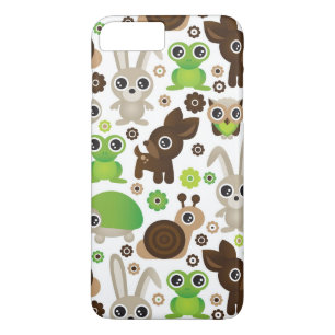 deer turtle bunny animal wallpaper iPhone 8 plus/7 plus case