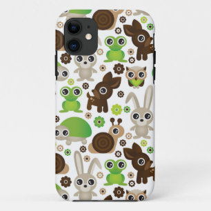 deer turtle bunny animal wallpaper iPhone 11 case