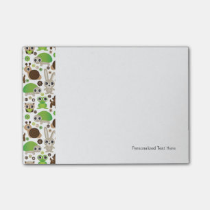 deer turtle bunny animal wallpaper post-it notes