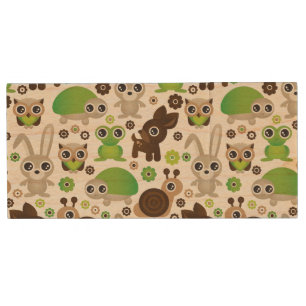 deer turtle bunny animal wallpaper wood flash drive