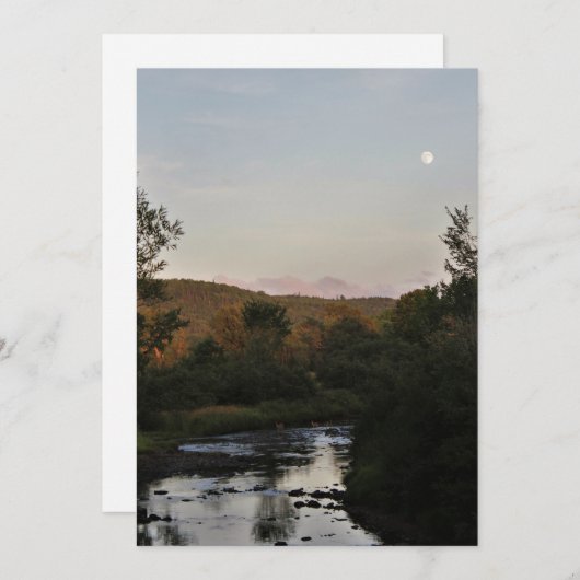 Deer Under the Moon (Front/Back)