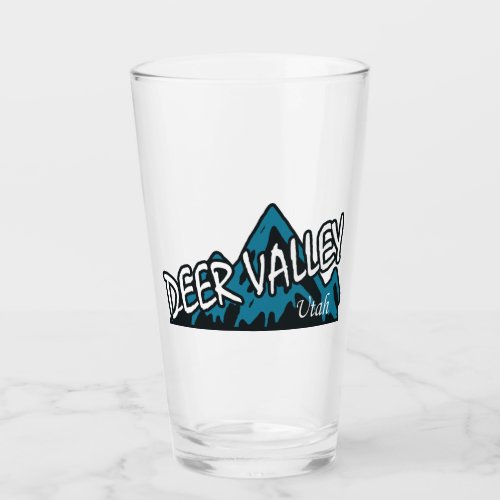 Deer Valley Mountains Glass