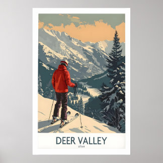 Deer Valley Poster Utah 1