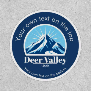 Deer Valley Utah ski area keepsake  Patch