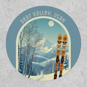 Deer Valley Utah ski area souvenir  Patch