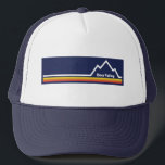 Deer Valley, Utah Trucker Hat<br><div class="desc">Located 36 miles east of Salt Lake City, in Park City, Utah, Deer Valley is one of the best ski and snowboard resorts in America! This great vintage design has a retro look.</div>