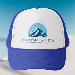 Deer Valley Utah Wasatch ski resort outfit cap