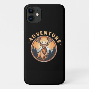 Deer - Wildness - Camping - Adventure iPhone 11 Case