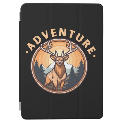 Deer _ Wildness _ Camping _ Adventure iPad Air Cover