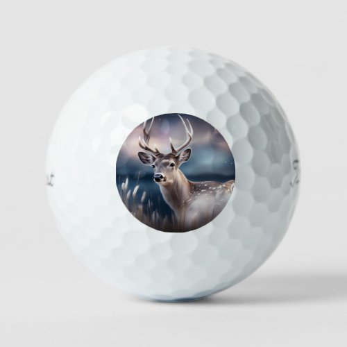 Deer Winter Golf Balls