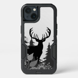 Deer with Big Rack Out of Forest  iPhone 13 Case