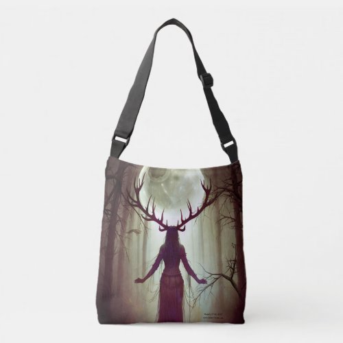 Deer Woman Crossbody Bag