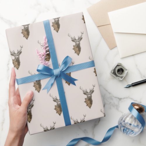 Deer  wrapping paper